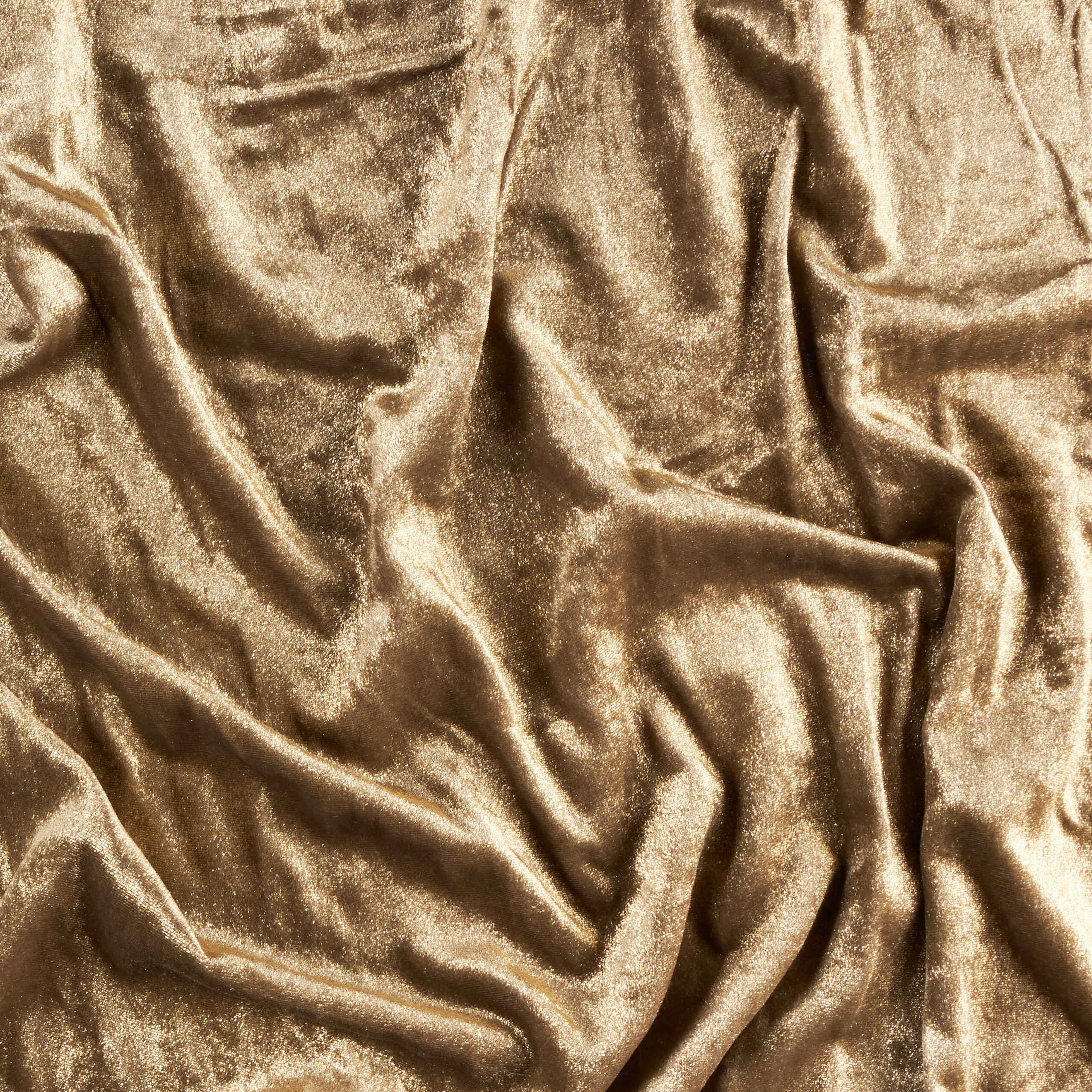 Velours de soie dorée à l’or fin